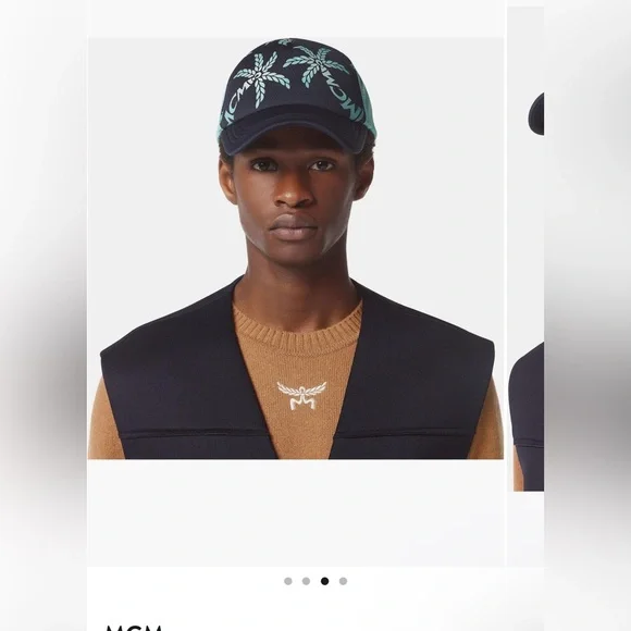Mesh Cap In Palm Neoprene